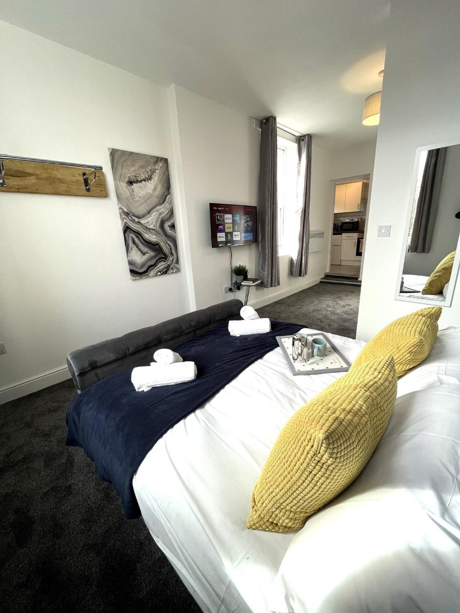 Modern 1 Bed Studios For Comfy Stay In Preston Preston  Eksteriør billede